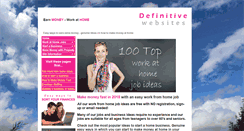 Desktop Screenshot of definitivewebsites.com